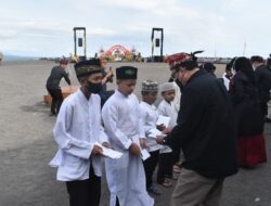 Festival Gandrung Sewu di Pantai Boom Banyuwangi, Dihadiri Dandim 0825