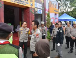 Team Pamatwil Polda Jatim Melakukan Kunjungan ke Pos Pam Terkait Pengamanan Nataru di Bondowoso