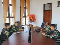 Satgas Yonif Raider 514 Kostrad Bersama Bupati Nduga, Laksanakan Rapat Koordinasi Terkait Air Bersih