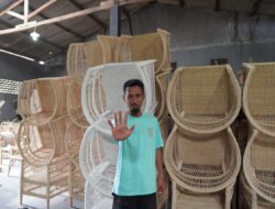Berdayakan Hingga 6.000 Pengrajin Rotan, LPEI bersama Bea Cukai Resmikan Desa Devisa Rotan Sukoharjo