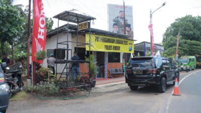 Polres Jember Siagakan Personel Gabungan 24 Jam Layani Pemudik di Pospam dan Posyan