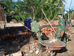 Pra TMMD, Kodim 0822 Bondowoso Rehab Mushola di Desa Kerang
