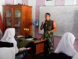 MPLS SMK Taruna Husada, Serma Darwan Tanamkan Nilai Pancasila