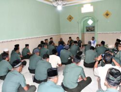Jelang Peringatan HUT TNI Ke-78, Kodim 0822 Bondowoso Laksanakan Maulid Nabi dan Doa Bersama