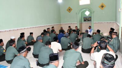 Jelang Peringatan HUT TNI Ke-78, Kodim 0822 Bondowoso Laksanakan Maulid Nabi dan Doa Bersama