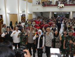Kapolda Beserta Gubernur Jawa Timur Cek Kesiapan Malam Natal