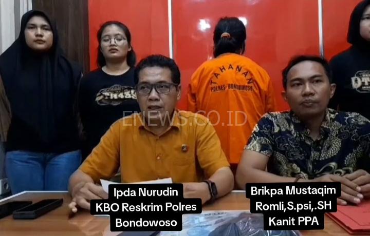 Release Polres Bondowoso Kasus TPPO (Foto : Dok/Ekojhalu)