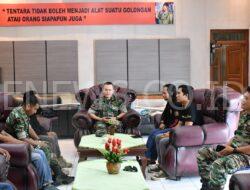 Sinergitas TNI Bersama Insan Pers Dapat Apresiasi Kodim 0822 Bondowoso